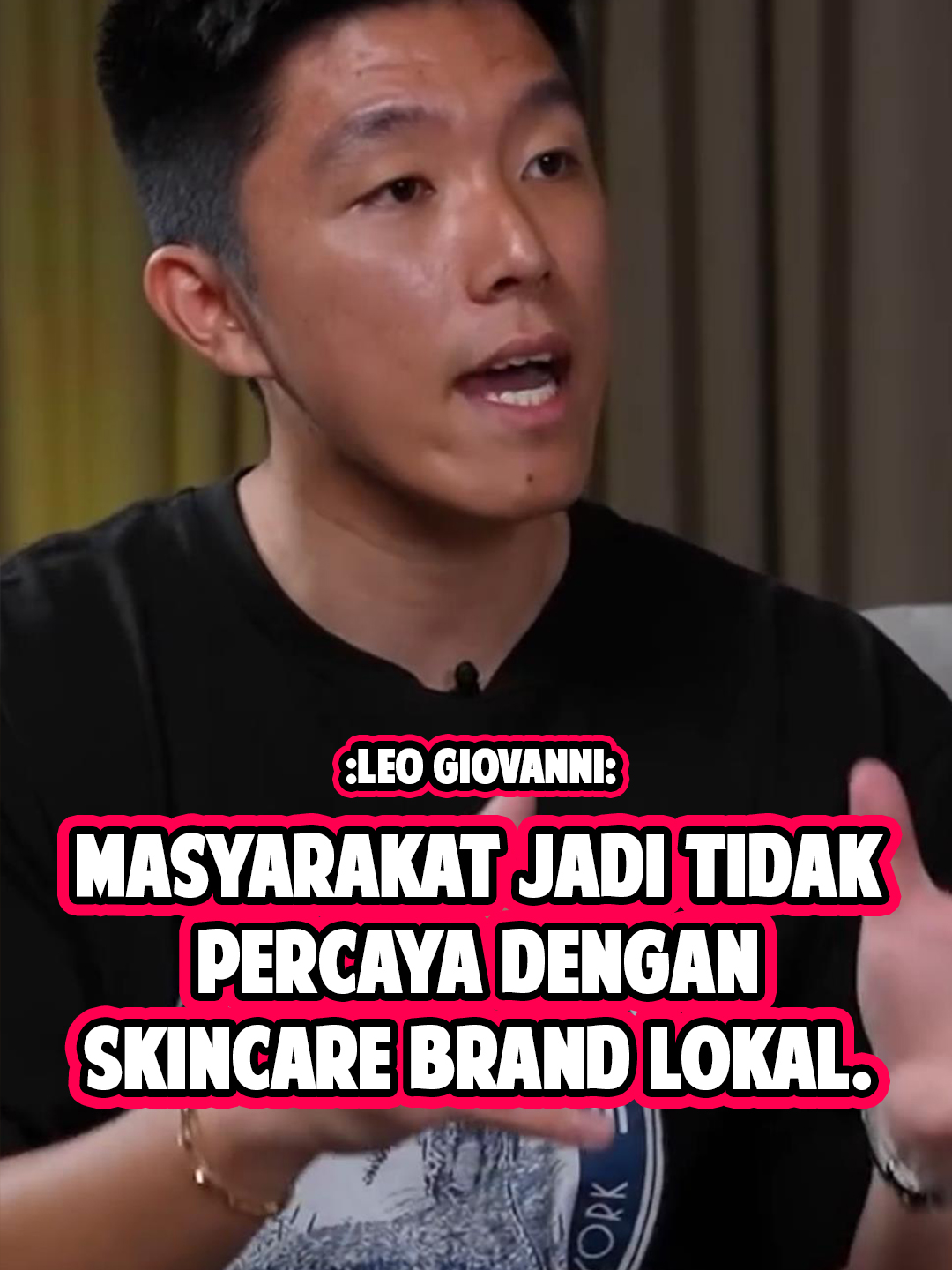 @leo_giovannii mengatakan kepada Dokter Richard Lee bahwa brand lokal jadi korban huru hara skincare saat ini. Jadi banyak orang yang tidak percaya dengan kualitas skincare brand dalam negeri yang selama ini baik2 saja. Biar gak salah paham, langsung nonton full di youtube: dr. Richard Lee, MARS #dokterrichard #dokterrichardlee #rezagladys #nikitamirzani #videoviral #fyp
