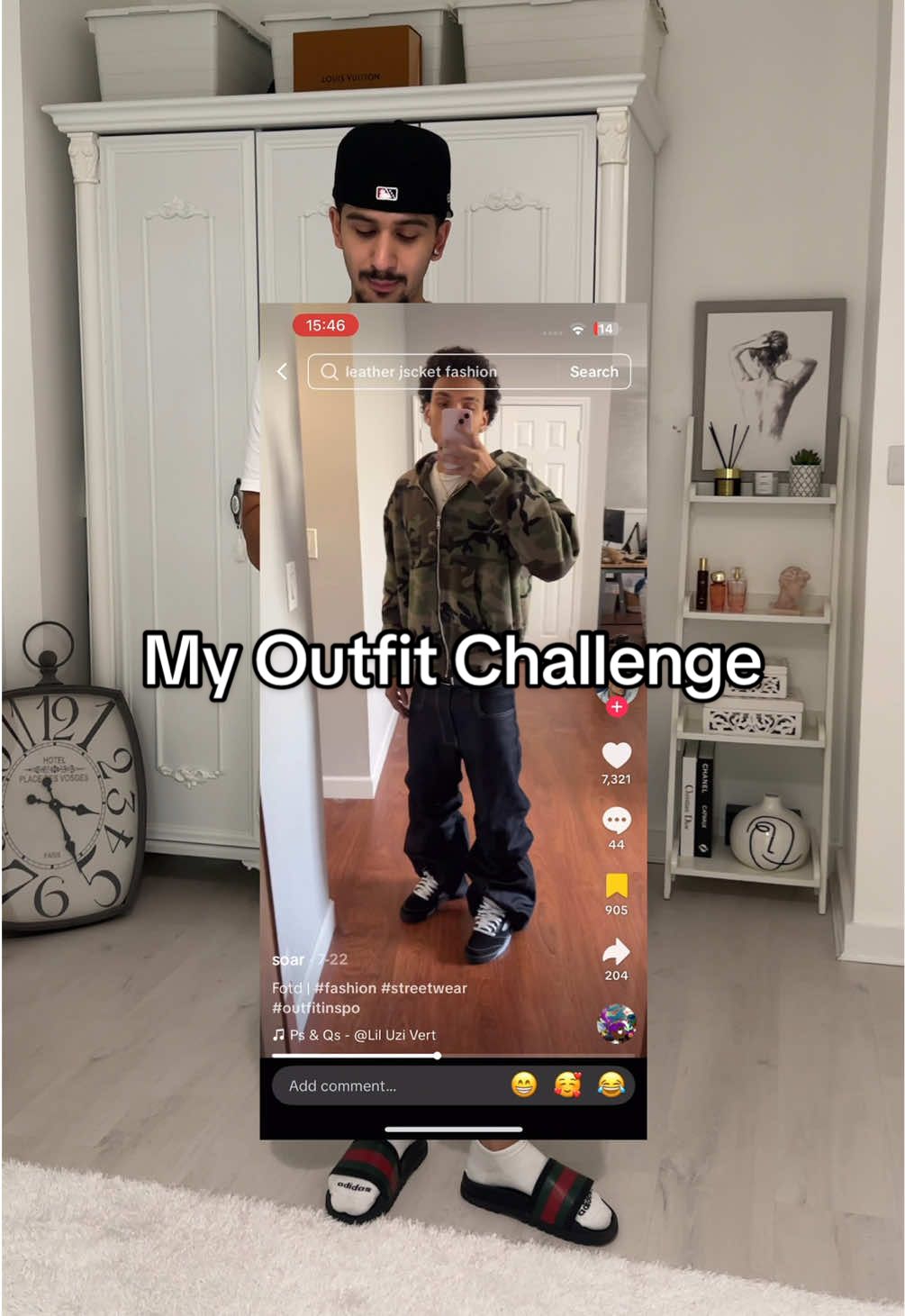 My take on the my outfit challenge! #streetwear #myoutfitchallenge #fashiontiktok #fyp 