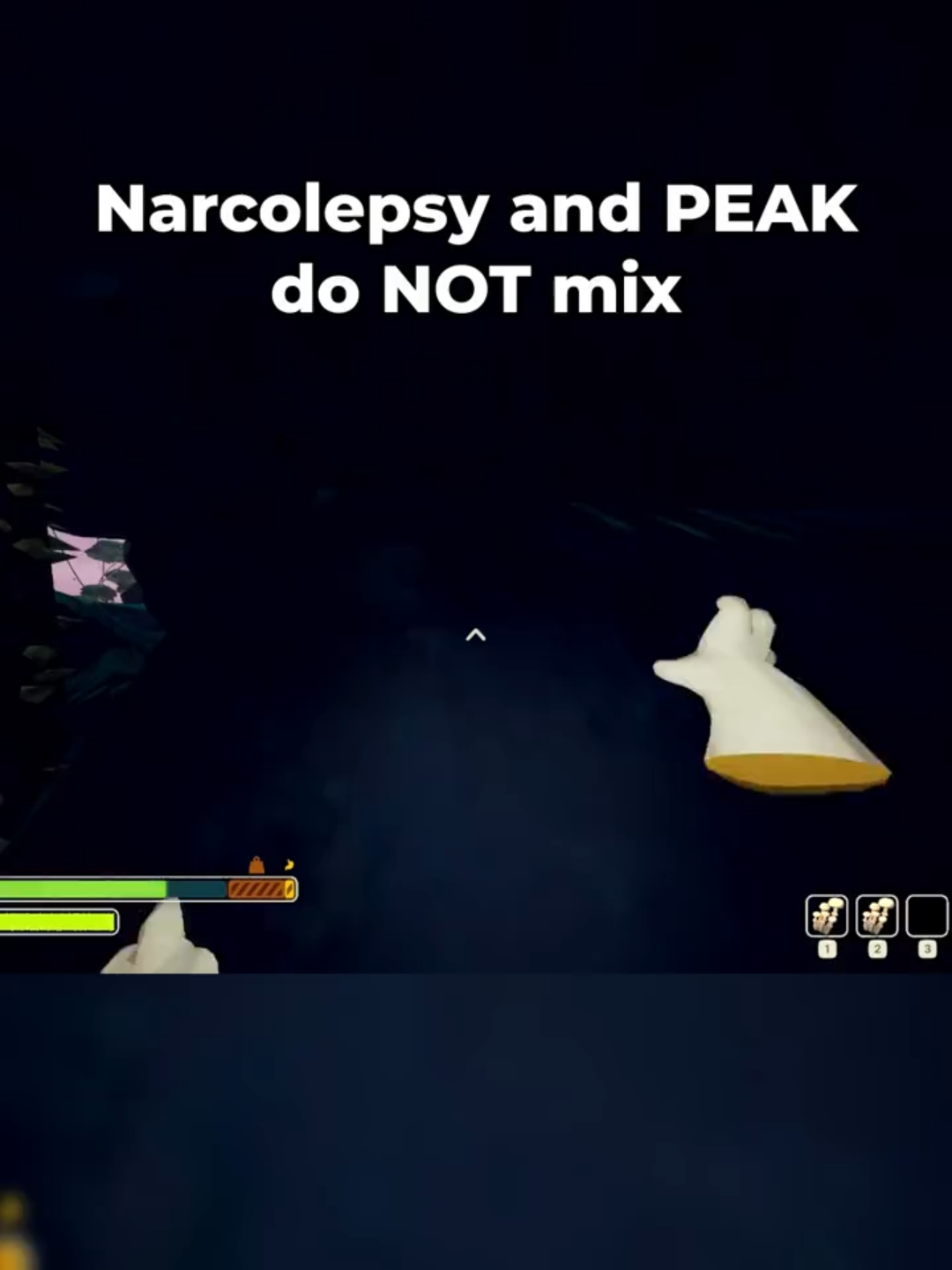 This probably isn't the game for me #gaming #fyp #imneeps #peak