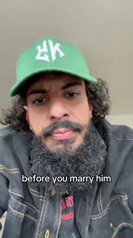 watch if he bows his ego to God  or if he uses God to play God over you.