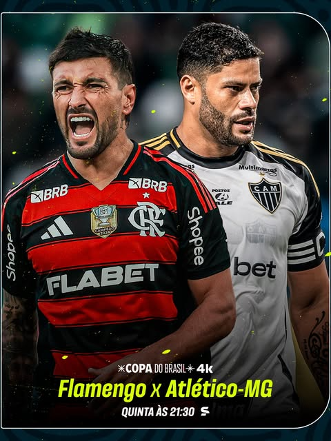 FLAMENGO E ATLÉTICO-MINEIRO SE ENFRENTAM HOJE NAS OITAVAS DE FINAL DA COPA DO BRASIL. #flamengo #atleticomineiro #copadobrasil #futebol
