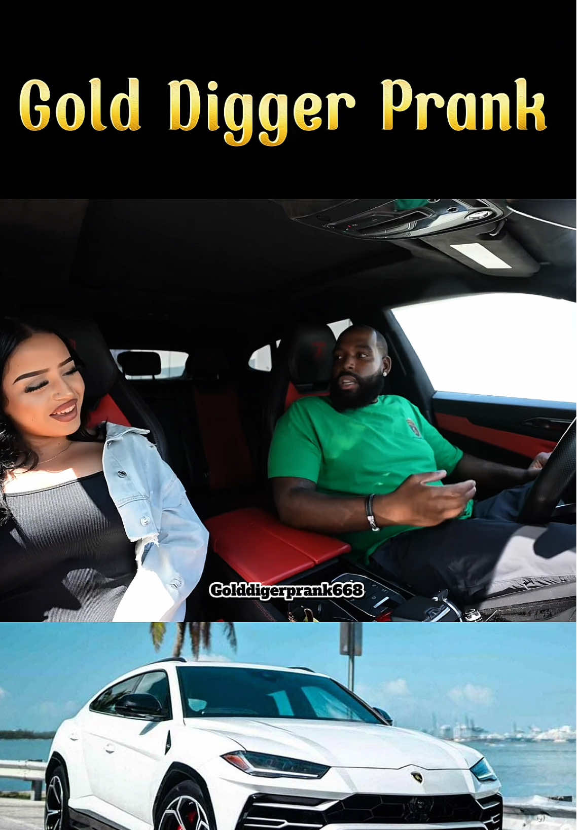Gold digger prank ☺️#golddigger #usa_tiktok #losangeles #viralvideo #money #miami #foryou 