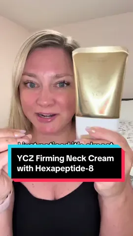 The Firming Hexapeptide‑8 in this YCZ Firm Lift Neck Cream means business 👏 But what I really love? The roll‑on applicator. No messy hands, no excuses—now I actually want to use my neck cream every day. My old one just sat on the shelf too often… this one’s in my daily routine. #YCZFirmLift #Hexapeptide #SkincareTools #NeckCream #FirmingSkincare #SkincareRoutine #AntiAgingSkincare #tiktokshopbacktoschool  #tiktokshopcreatorpicks #creatorsearchinsights 