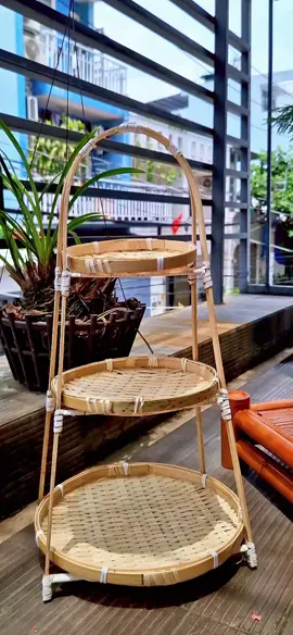 Mẹt tre 3 tầng. dùng đựng hành tỏi, đựng bánh kẹo #mettre #bamboo #viral #giotre 