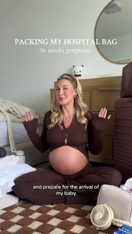 This might seem like a lot but I live by the rule that it is better to have and not need than need and not have. Labor can go in so many different directions and sometimes you may be stuck in the hospital for days after so I want to make sure that in any case I am comfortable 🥹  #pregnant #pregnancy #Vlog #hospitalbag #grwm #nesting 