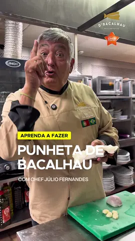 Punheta de Bacalhau preparado pelo Chef Júlio Fernandes @Julio Fernandes  