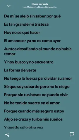 Muero Por Verla - Luis Mateus #music #lyrics #mueroporverla #luismateus #vallenato #spotify 