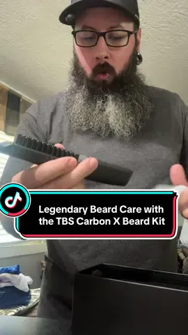 We talk about the TBS Carbon X beard kit, which includes a beard straightener, beard oil, beard balm, and heat protectant spray. The products have a nice, fancy packaging and great scents. The kit also comes with a bracelet and sticker as a welcome gift. The video encourages viewers to get the awesome beard kit while it's in stock. @Beard Struggle  #tiktokshopbacktoschool #tiktokshopcreatorpick #thebeardstruggle #beardsoftiktok #beardcare 