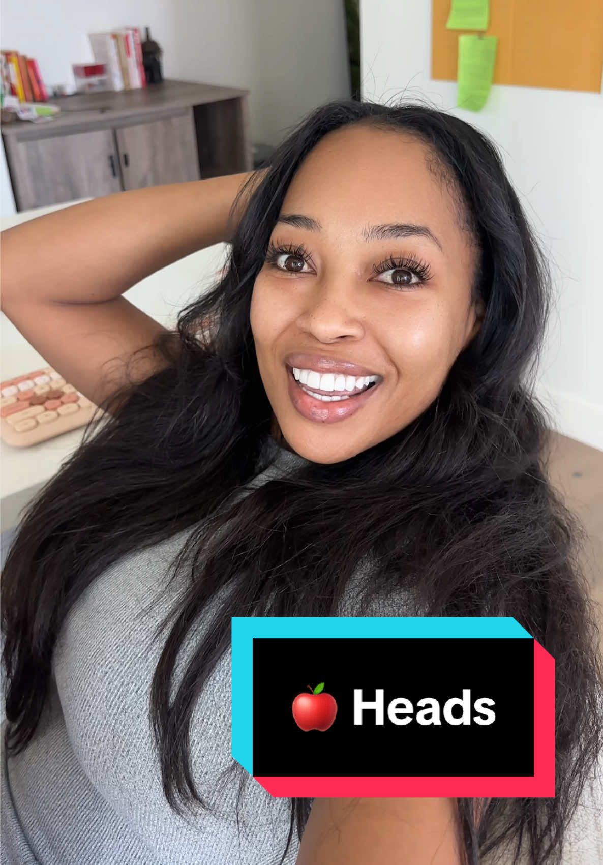 Girl @morgan 😂 Ya kid got apple heads living rent free in my mind. Tell her I need 2 new phrases by next week!