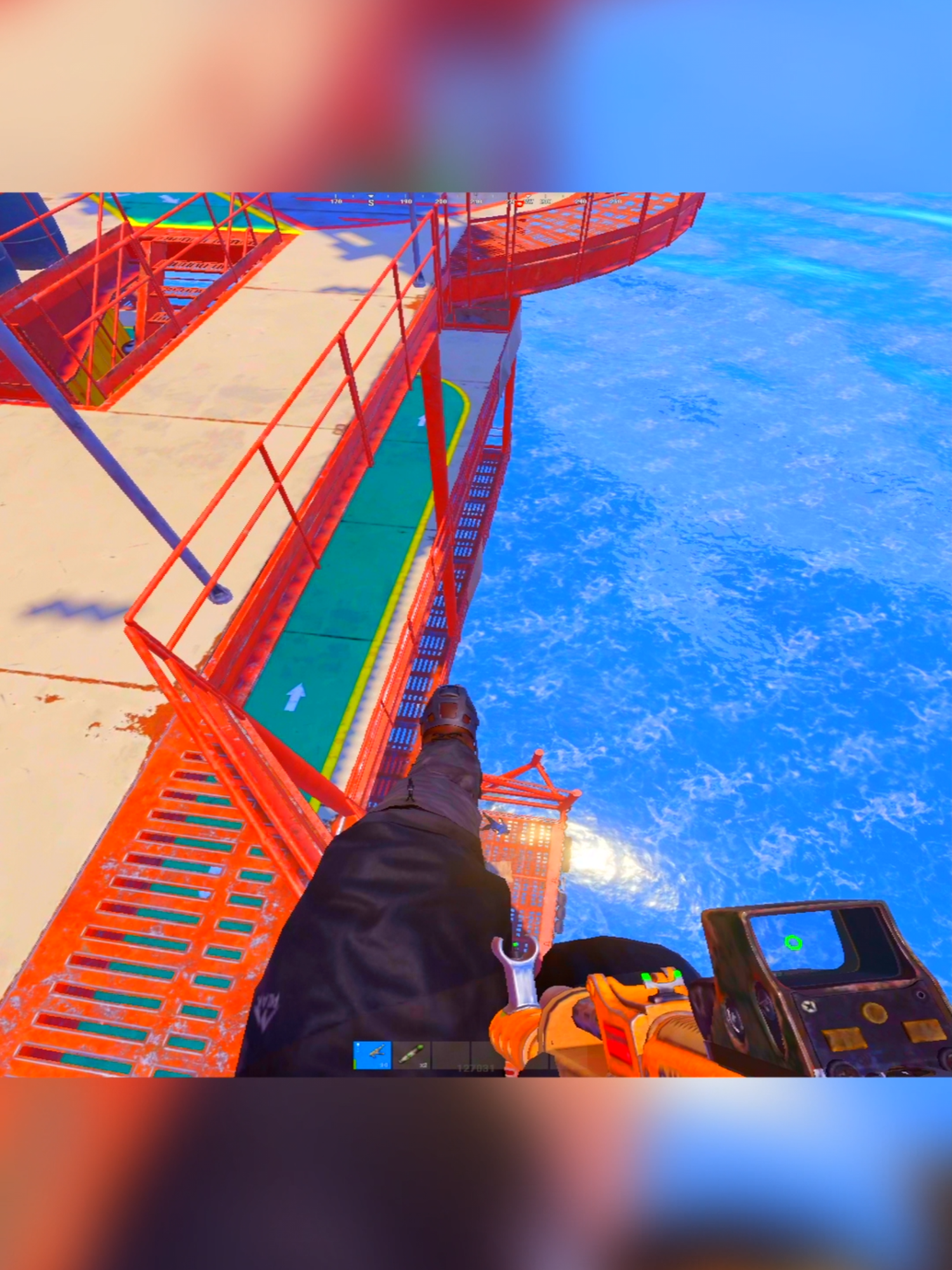 pov u mastered movement in rust. scripts used in bio. #rust #rustgame #rustclips