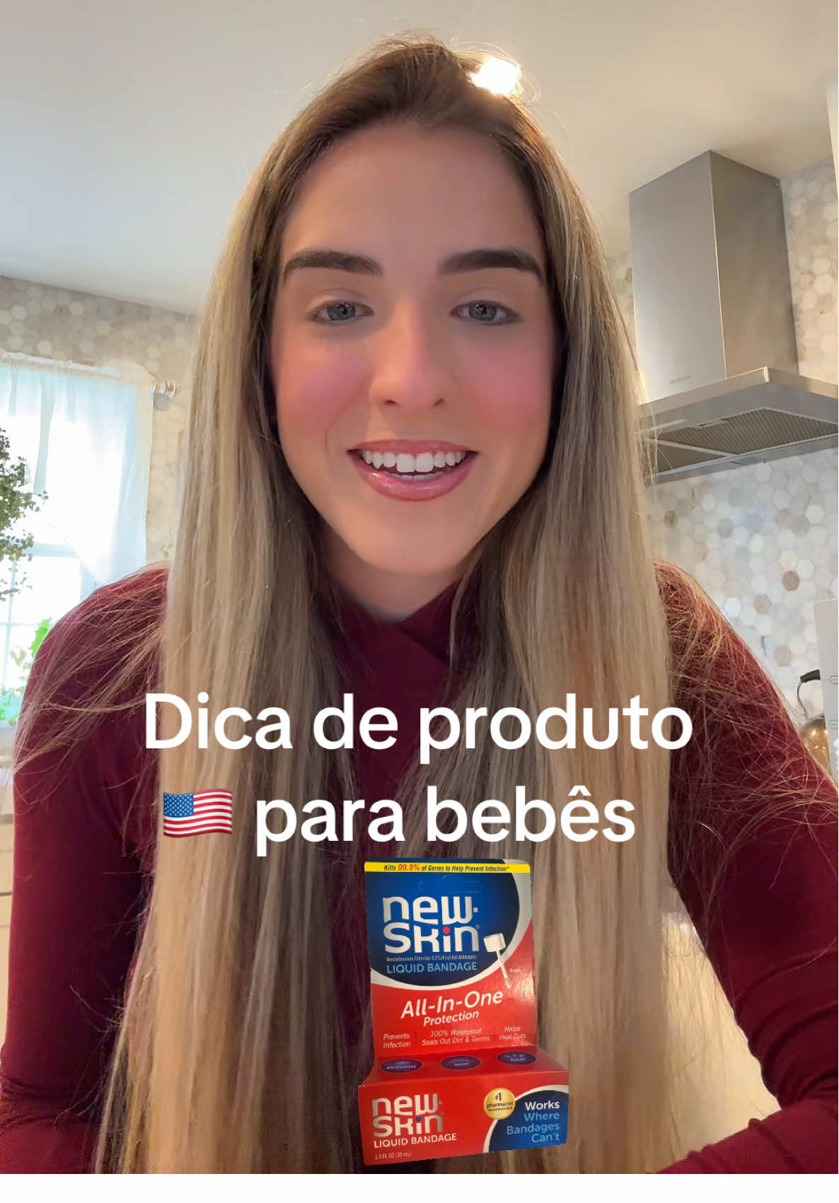 Já conheciam essa versão líquida do band-aid? Isso facilita MUITO na hora do machucado. Eu amo 🩷  #bandaid #pediatra #maternidade #newskin #liquidbandage #dica #enxoval #eua 