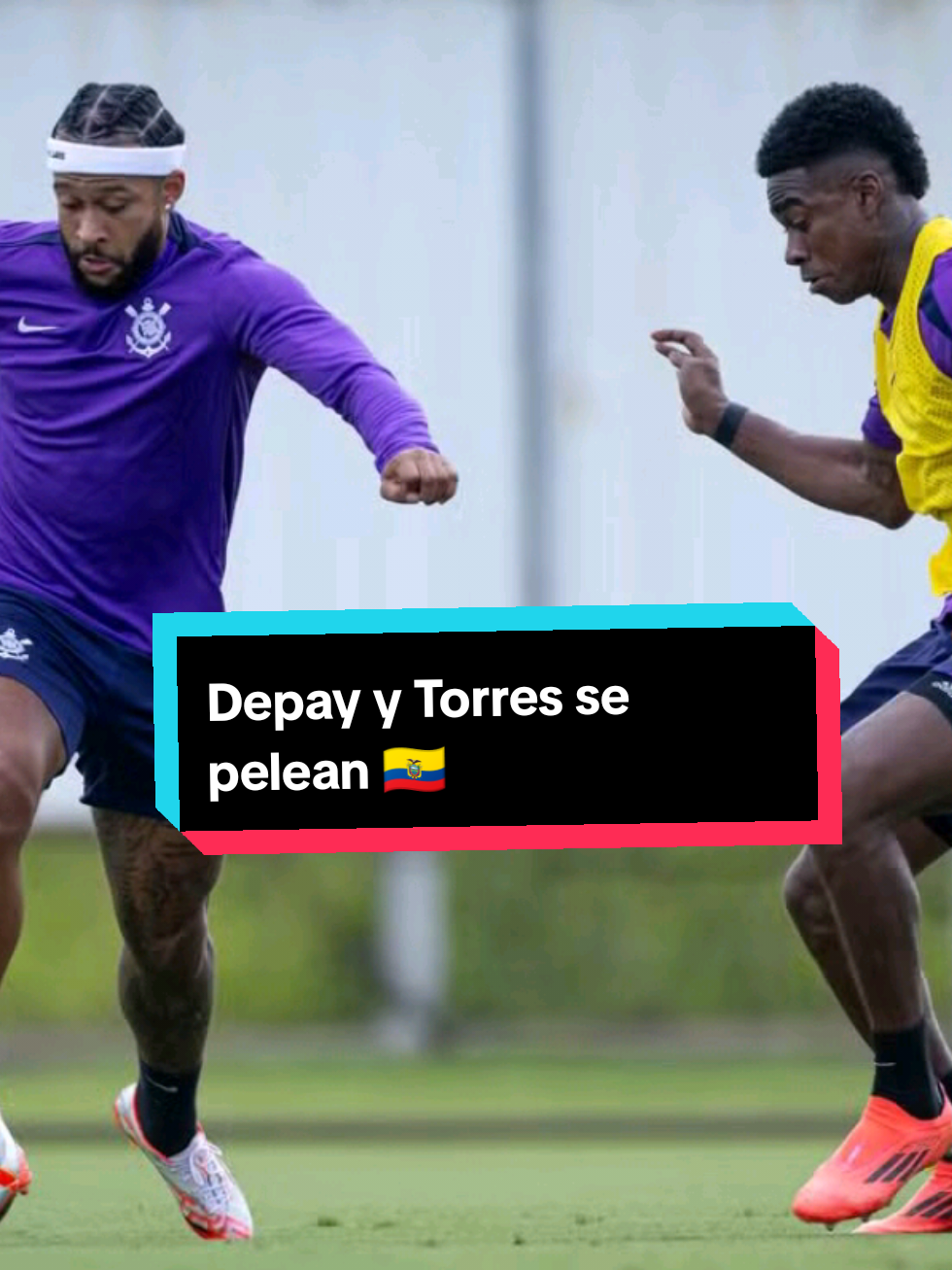 Feliz Torres y Depay se van a los golpes en el entrenamiento 😱🇪🇨#futbolecuador #futbolecuatoriano #ecuador🇪🇨 #felixtorres 