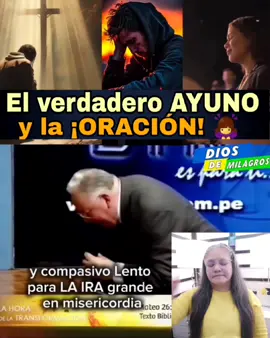 ☝🙇‍♀️¡¡¡El verdadero AYUNO y la ORACIÓN!!!🔥📖🕊 REV. RODOLFO GONZALES CRUZ  #Diosdemilagros 