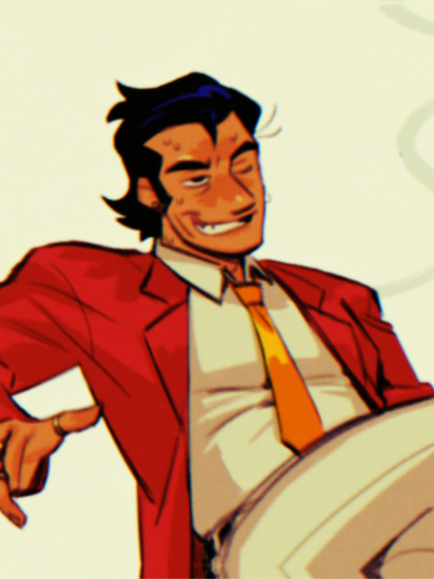 artists make him so hot its not even spamton anymore // #deltarune #spamton #edit