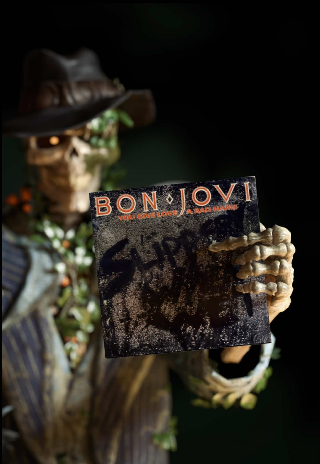 Jimi playing “You Give Love a Bad Name” by Bon Jovi #bonjovi #guitarcover #animation 