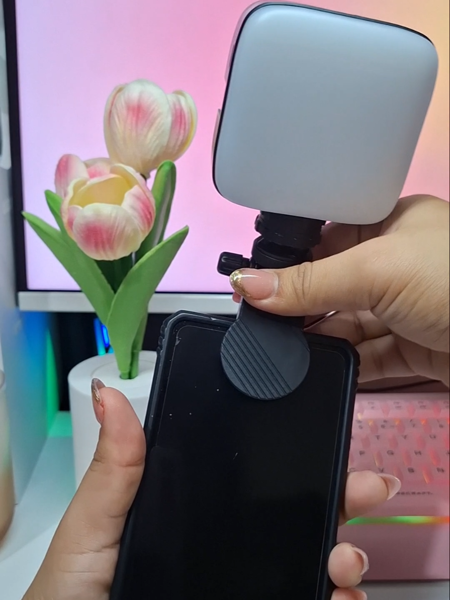 Esta luz LED compacta con clip es ideal para grabar con buena luz desde tu cel, laptop o cámara. Tiene 144 LEDs, brillo regulable y temperatura ajustable. Si haces contenido, ¡necesitas una! ✨ 🔗 Encuéntrala en el carrito naranja #luzled  #setupcontentcreator  #TikTokTips #luzparavideos  #accesoriostiktok  #grabación  #streamingtools  #vlogginggear 