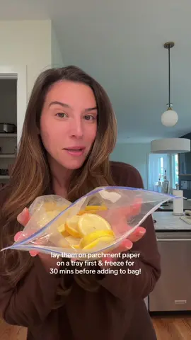 lemon ice cubes @Lemon On Everything 