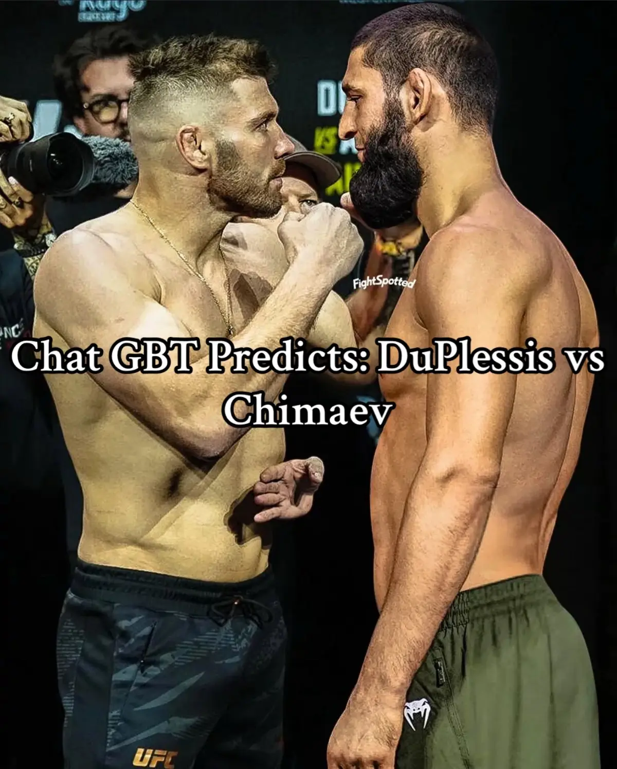Who do you got ? #dricusduplessis #khamzatchimaev #UFC #ufc319 #mma 