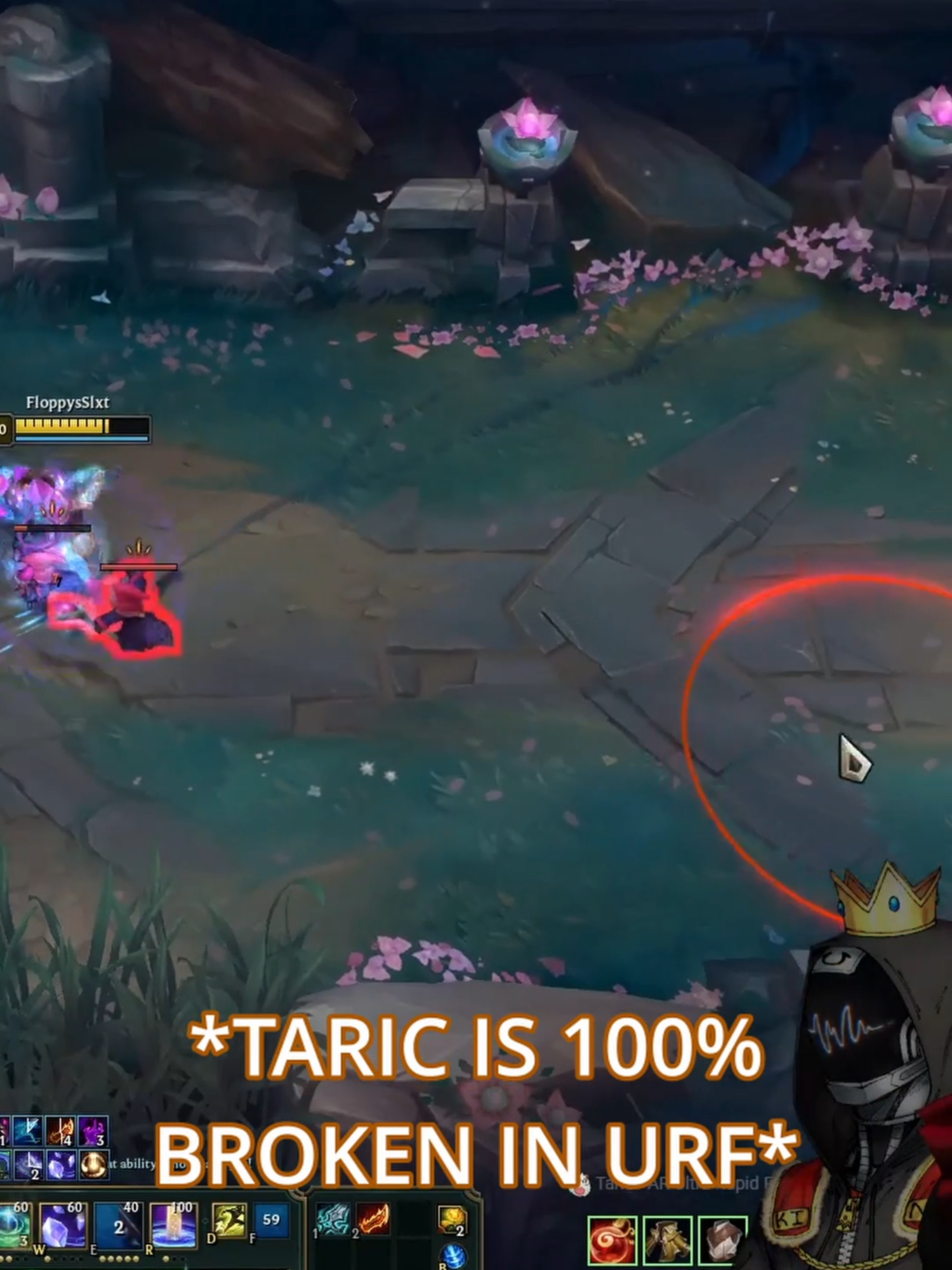 TARIC IS BROKEN #fyp #twitchstreamer #leagueoflegends #funnymoment #twitch
