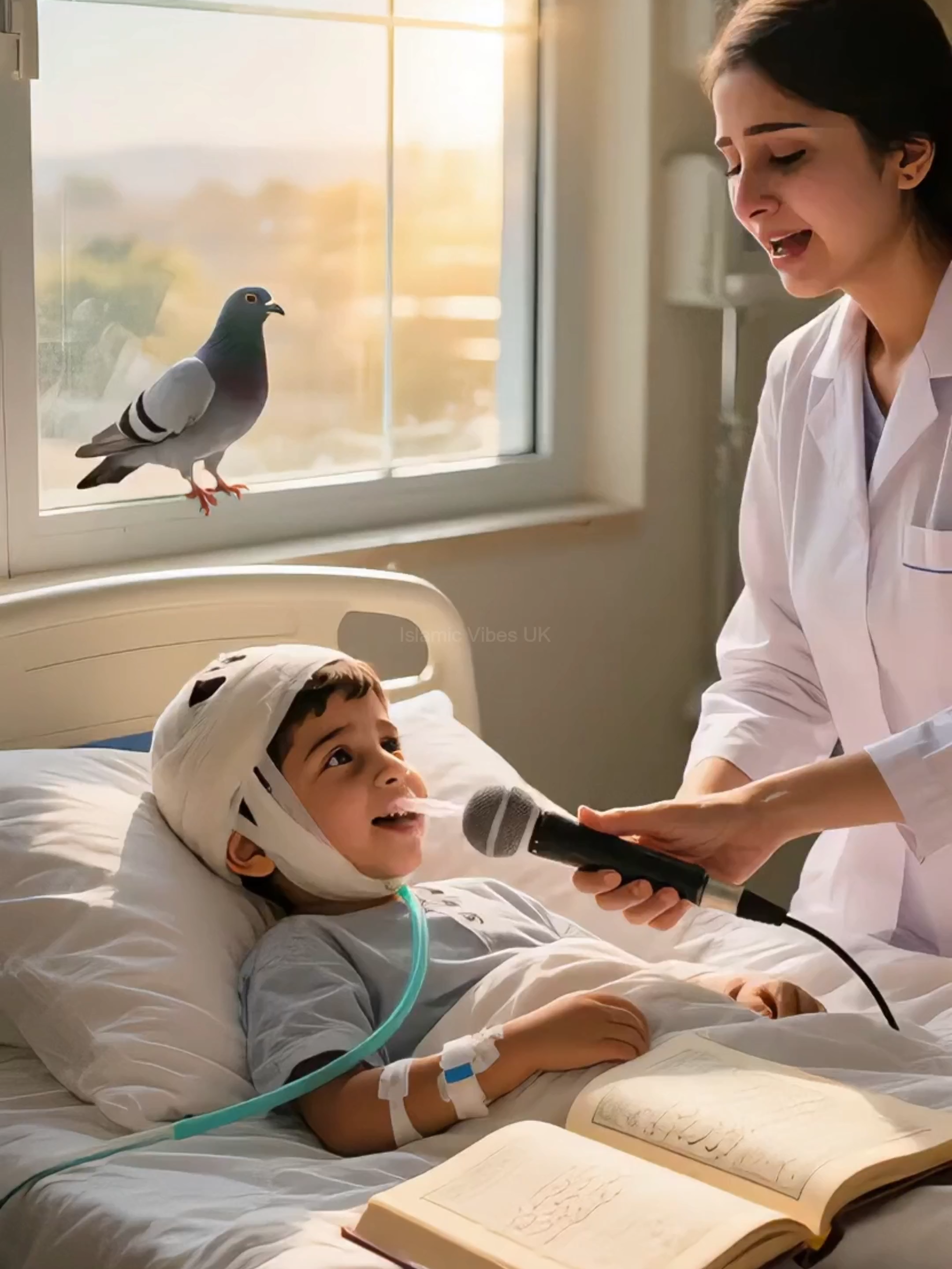 Cute Baby Boy Is Reciting Naat In Hospital Please Pray For All#fyp #islamic_video #foryoupage❤️❤️ #foryоu #unfreezemyacount #viral #viralvideos #duett #ai #tiktokpakistan #muslimtiktok #muslim #quran #islamic #alhamdulillah #babiesoftiktok #cutebaby #kidstiktok #kids #baby