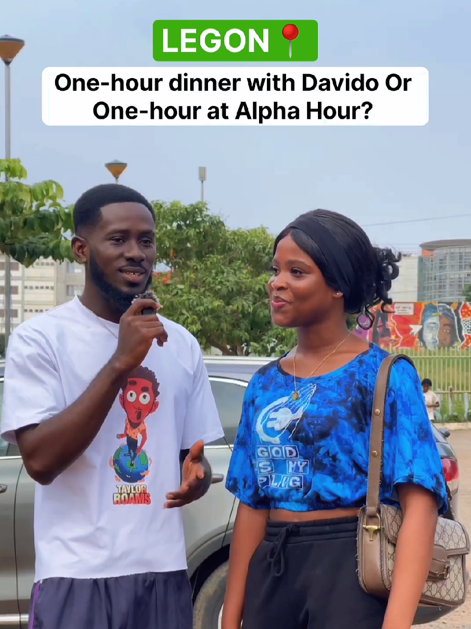 Let's tag @davido till he sees this video #trending #fyp #davido #foryou #taylorroams #legon #interview #publicinterview 