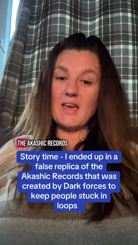 Story time - I ended up in the false replica of the Akashic Records that was created by Dark forces that keeps people stuck in loops #akashicrecords #soulcontract #demons 