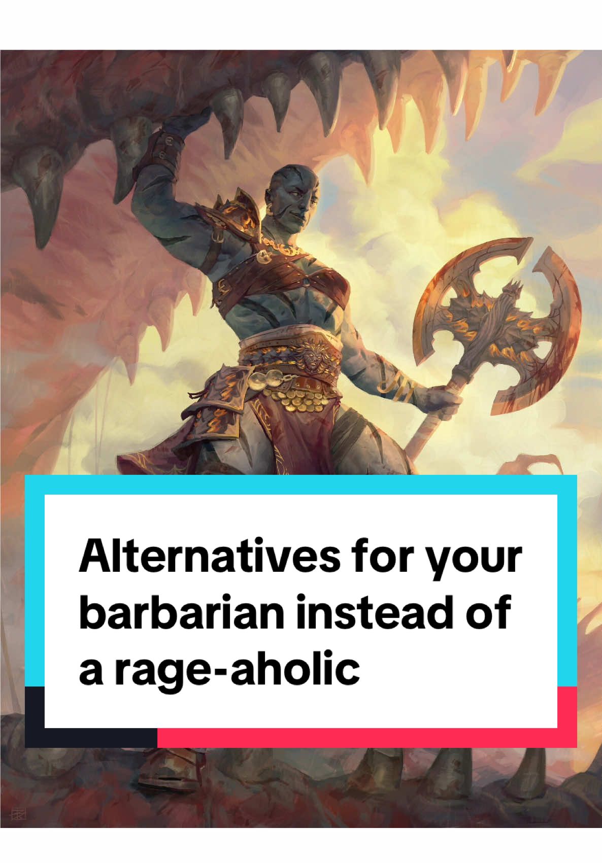 Big mechanics don’t want you to know this 🤫 #dndtiktok #barbarian 