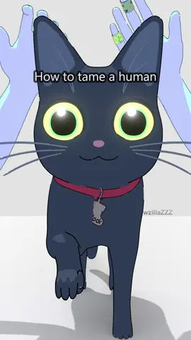 How to tame a human | The Hungry Catz 10 #catsoftiktok #blackcats #animated   Sneaky snitch by Kevin MacLeod