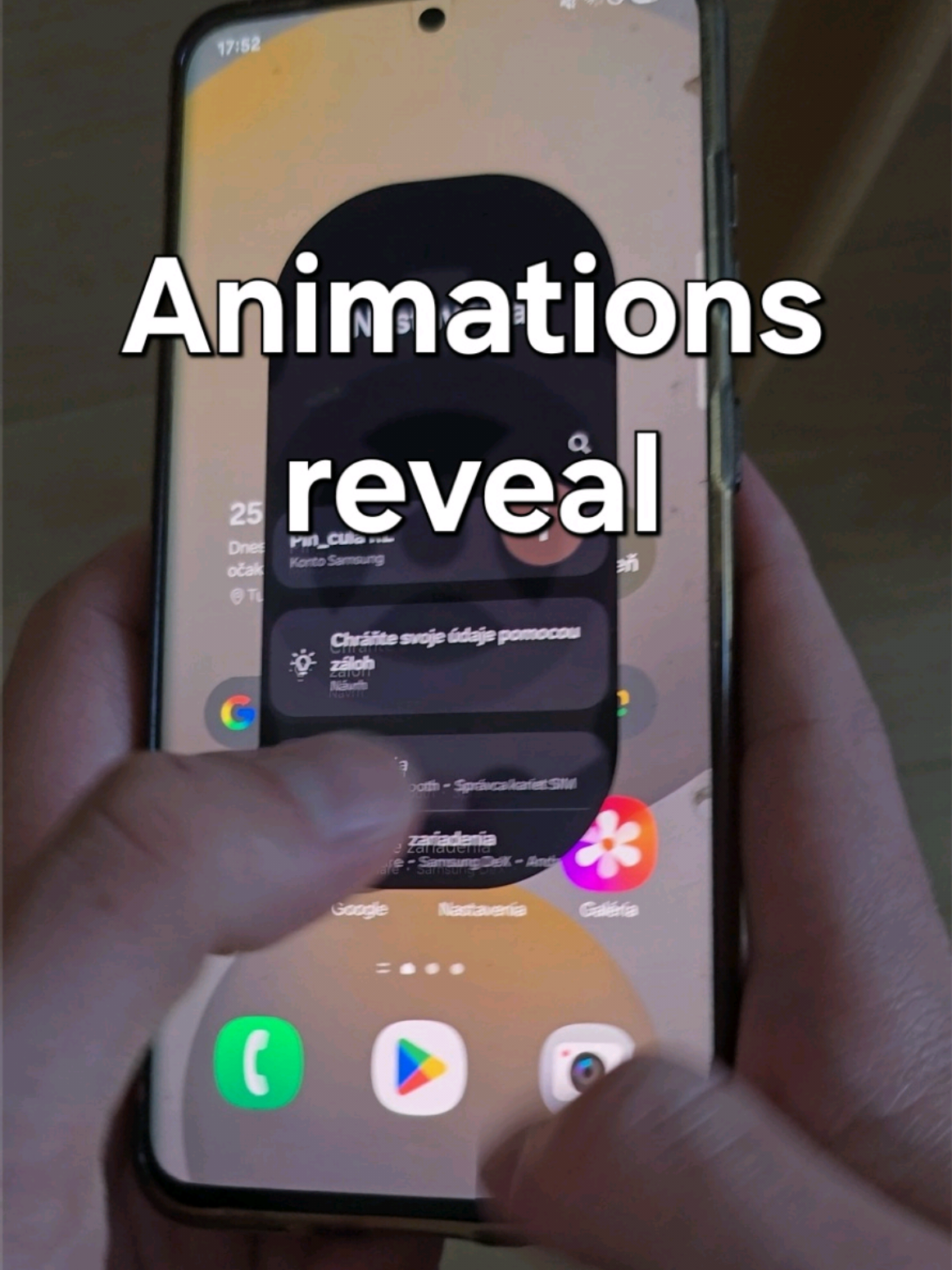 finally revealing much requested animations settings 🙏 #fyp #animations #homeup #customrom #samsung  #ui7 #2020 