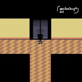 Sunny goes to Deltarune world! Sunny traveling other games episode 2! Which game should Sunny visit next? #deltarune #omori #sunnyomori #mrtenna #fyp 