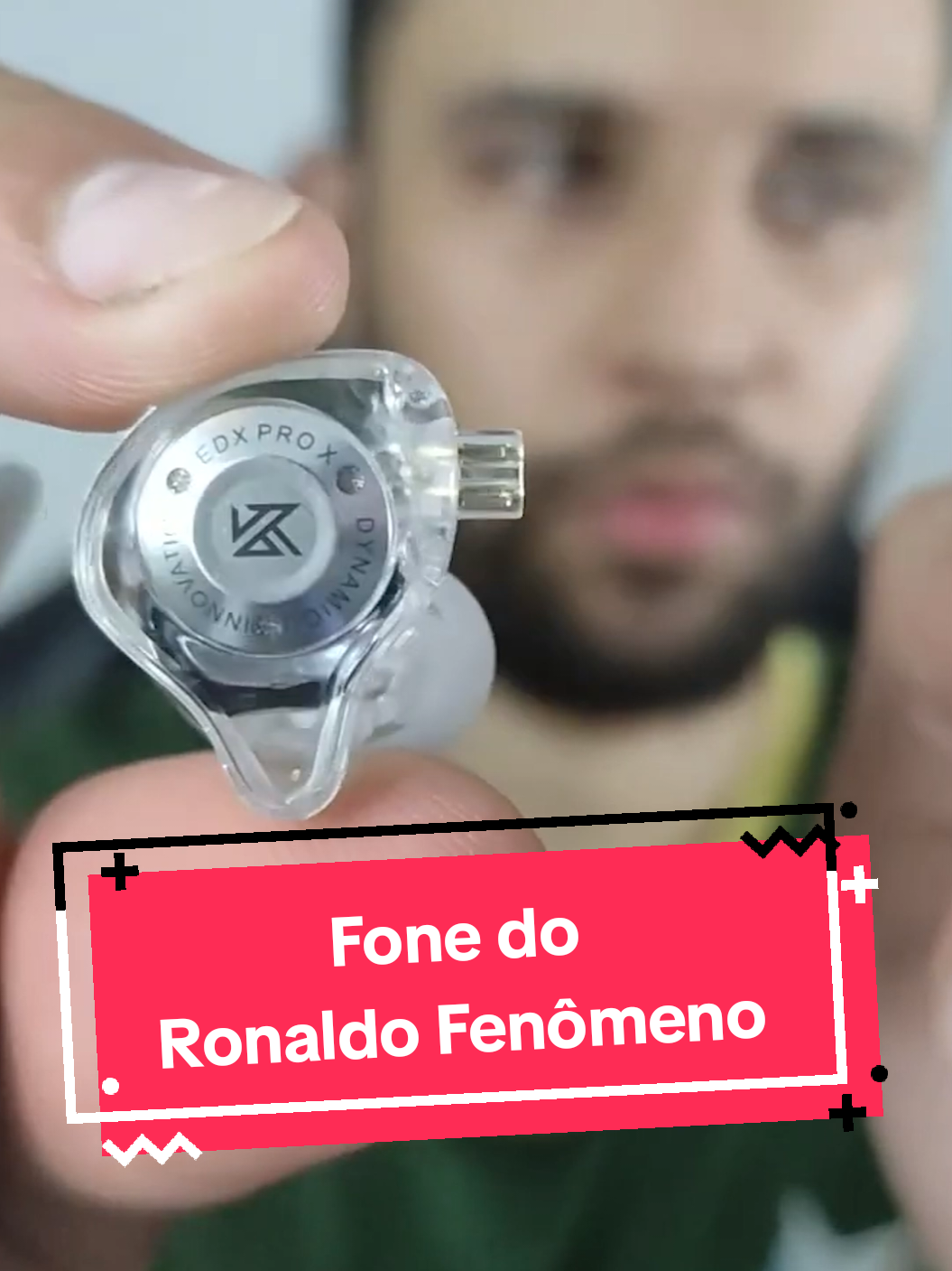 Fone do Ronaldo Fenômeno (KZ Edx pro) #kzedxpro #fonegamer 