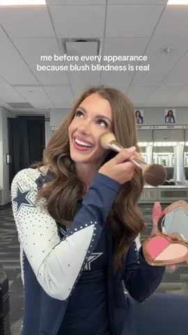 it’s never enough 😊😅 #blushblindness  #dallascowboyscheerleaders #dcc #blushhack #charlottetilbury @Dallas Cowboys Cheerleaders @Charlotte Tilbury @Rebel Athletic Dance 