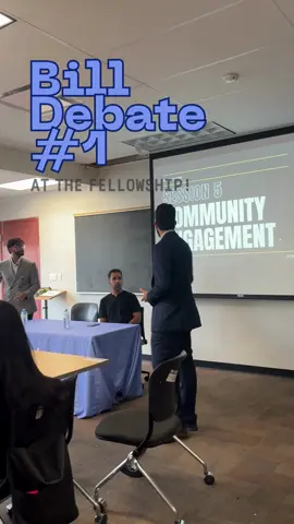 🎤 First Bill Debate at the Fellowship! 🏛️ Our Fellows took the mic for their very first bill debate, tackling some of the most pressing issues facing Canada: strengthening national defence and sovereignty, addressing the climate and housing crises, and building policies that support minority communities. 💬🇨🇦 We were honoured to be joined by Speaker Zubair Patel, who brought wisdom and insight to the chamber floor. 🙌🏽 Moments like these are what the Civic Leadership Fellowship is all about—equipping young Muslim leaders with the tools to engage, challenge, and shape public discourse. 🧠🗳️ #TCMVFellowship #CivicLeadership #CanadianMuslimVote #YouthInPolitics #PoliticalLiteracy #MuslimsEngage #DebateNight  #FutureLeaders