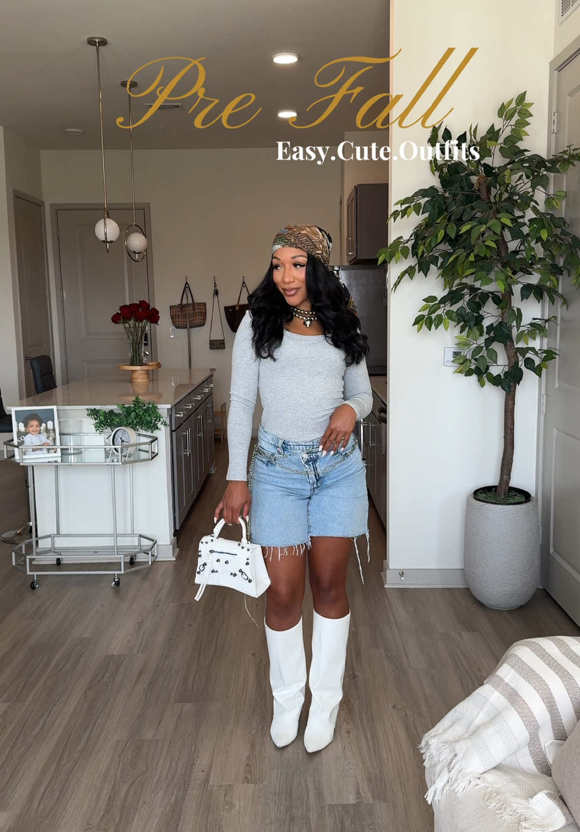 Pre-fall is calling 🍂📞 felt the first little breeze in the air this morning! bringing the boots and the shorts out idcidc lol linked all main pieces on my storefront to shop! @Zeagoo  #OOTD #grwm #fashiontiktok #outfitinspo #amazonfashion 