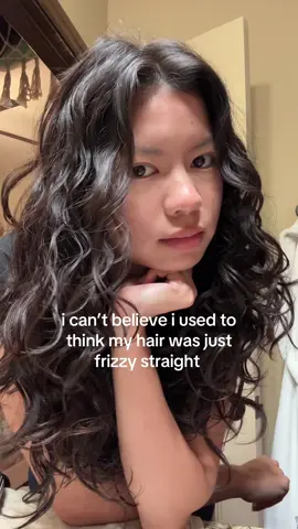 that’s on having no one else in the family with textured hair 🥲 #wavyhair #wavyhairroutine #hair 