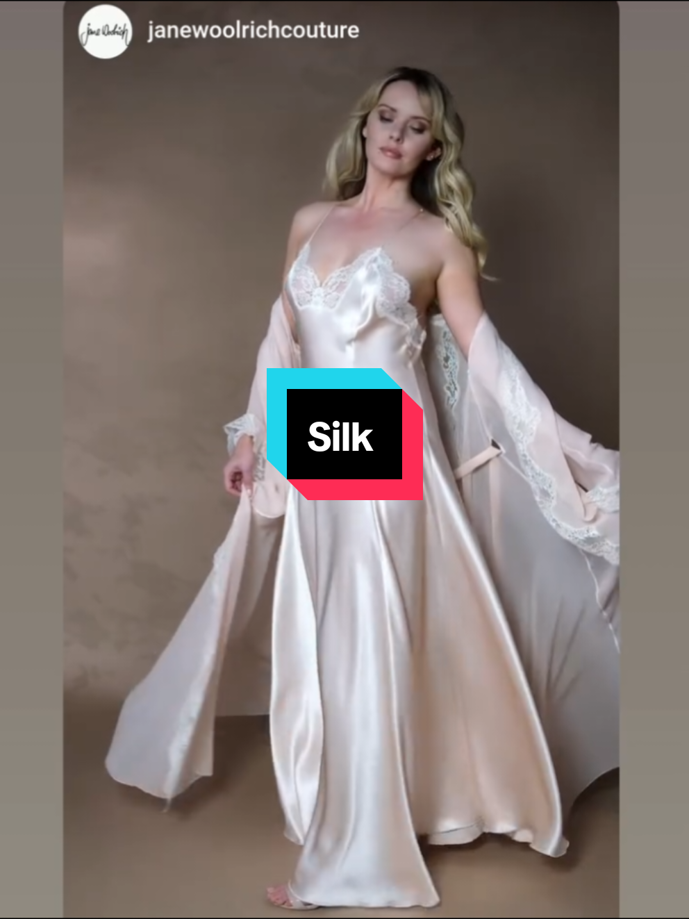 Beautiful Silk by Jane Woolrich  #silk #gown #uk #lingerie #nightwear 