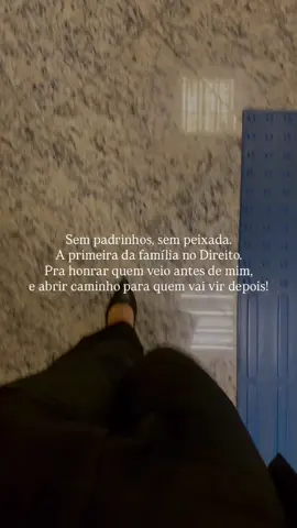 Cada passo aqui é por todos que sonharam, mas não puderam.#DireitoPenal #direito #advocacia #sonhorealizado #constancia 
