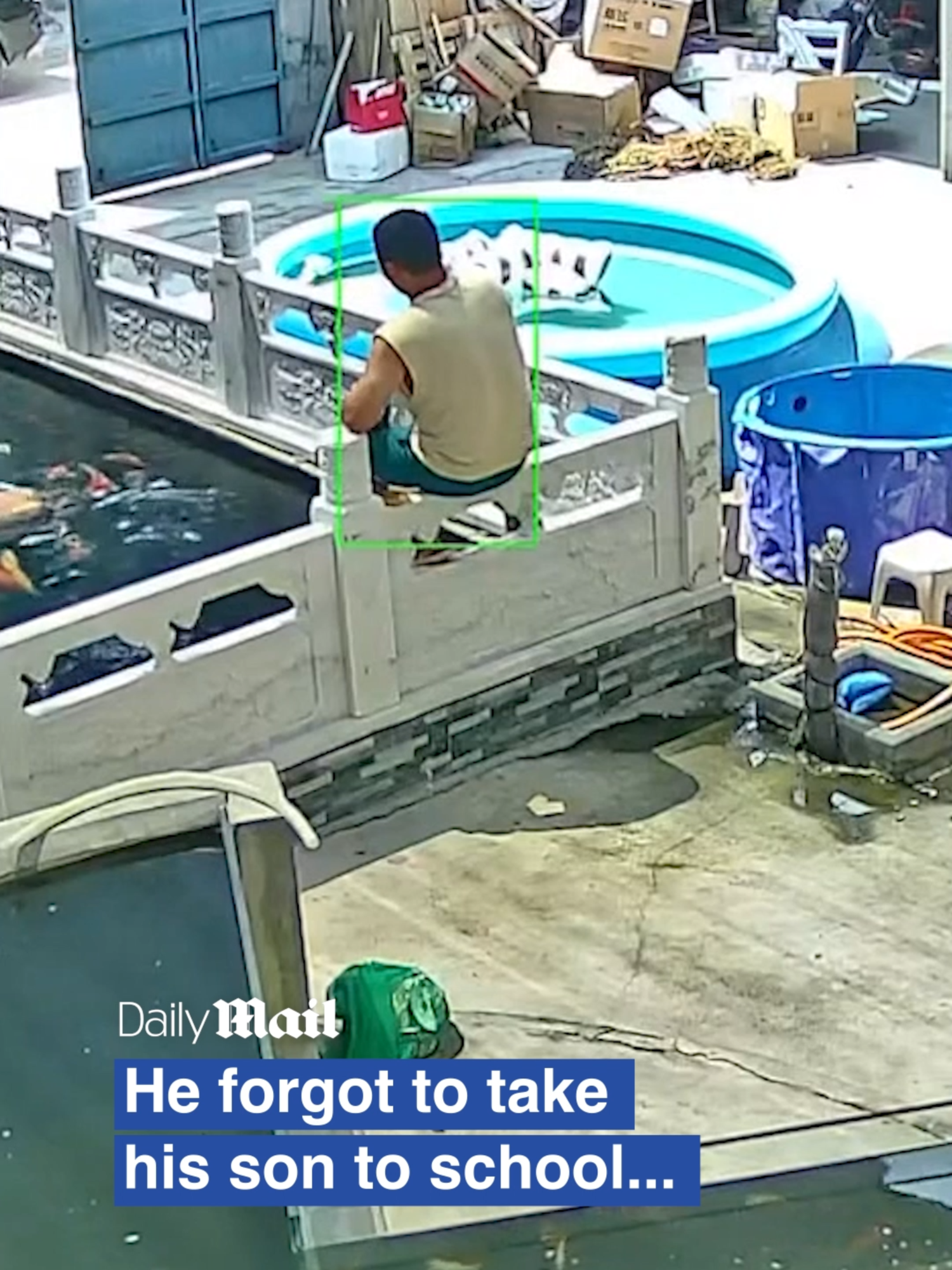 He'll never forget to take his son to school again! #viral #funny #school