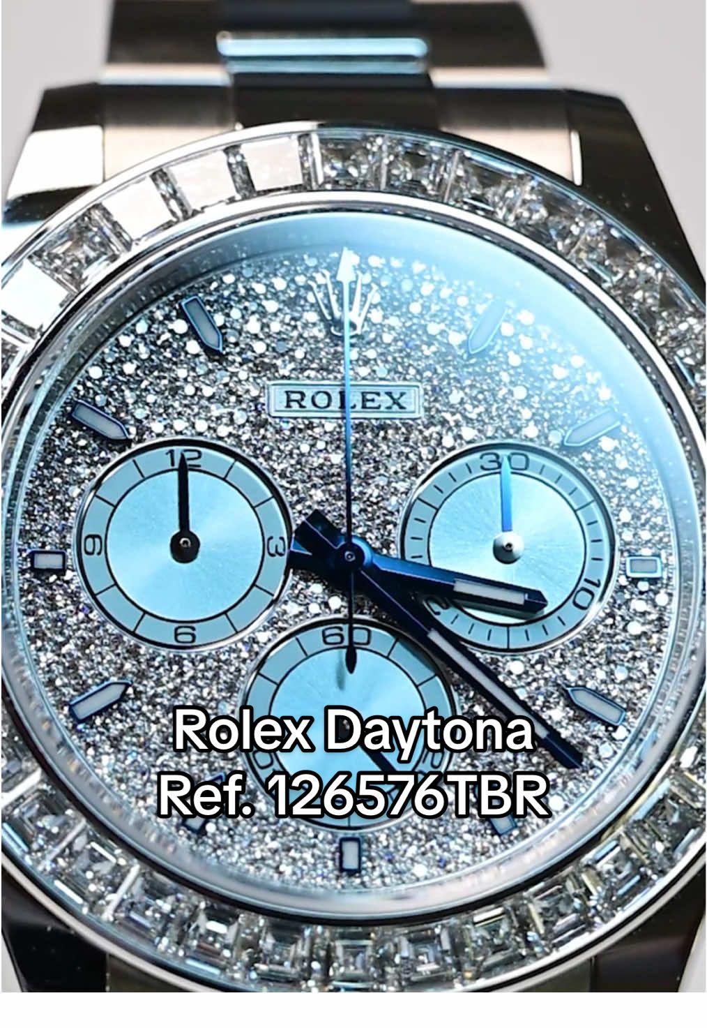 Platinum. Pavé. Asher Diamonds. The Daytona 126576TBR hits different and so does Drake. Available now at Avi & Co. 💎 #aviandco #platinumdaytona #diamondwatch #126576tbr #drakewatch #champagnepapi #whatdidimiss #drake #luxurywatch #rolexdaytona #fypシ 