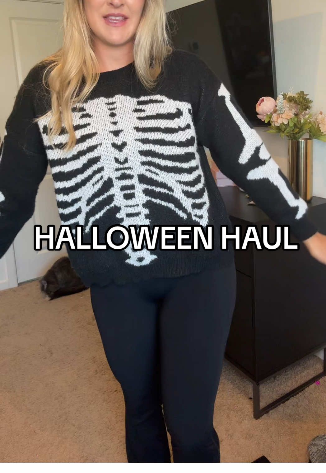 Give me all the Halloween sweaters. Love every single one of these. #halloween #halloweensweaters #halloweenfashion #fallfashion #spookyseason #spookysweaters #tiktokshopcreatorpicks #tiktokmademebuyit 