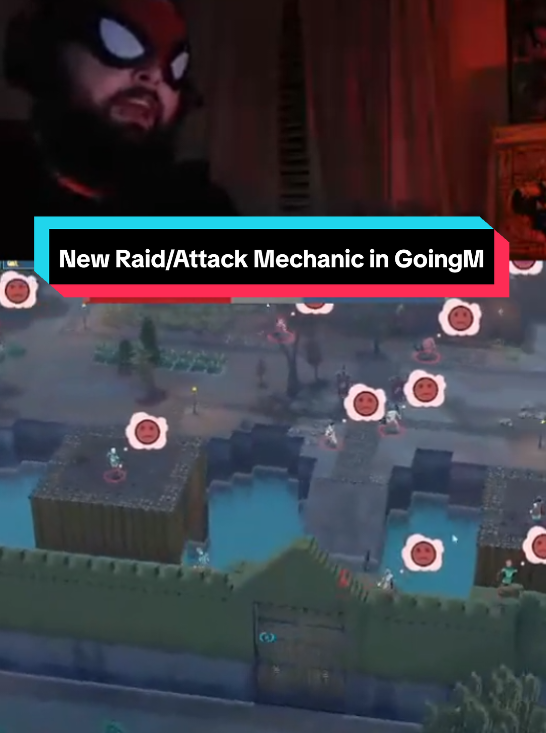 this New Raid Mechanic is seriously fun in Going Medieval, but it is not easy . . CptSpiderBeard live on #Twitch  . . . . . #goingmedieval #attack #raid #odds #fort #fortress #defense #towerdefense #castle #gate #invasion #fyp #shorts 