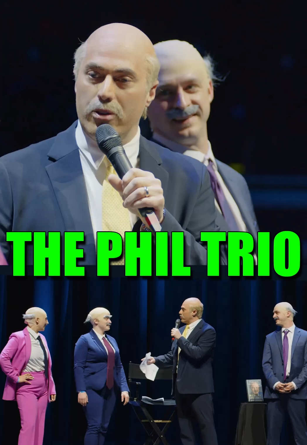 3 Dr. Phils’s crash the show🤣🤣#standupcomedy #drphil #adamray #funny #fyp #crowdwork #comedy 