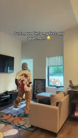 Should I do an apartment tour 🫣? #firstapartment #dc #fyp #goddid 