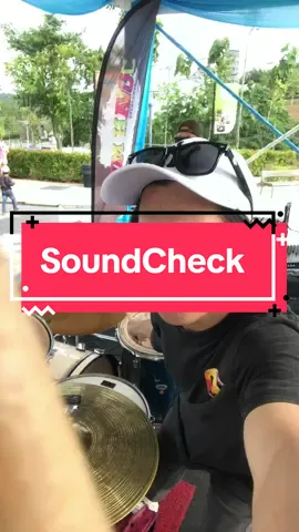 Sesi SoundCheck Sebelum Memulakan Persembahan Kita Pada Hari Ini! 🤘🏻🤘🏻🔥🔥😁😁 DrumcCam By AlifDrummer 🥁🥁 #DontPanicBand #DrumcamMalaysia 