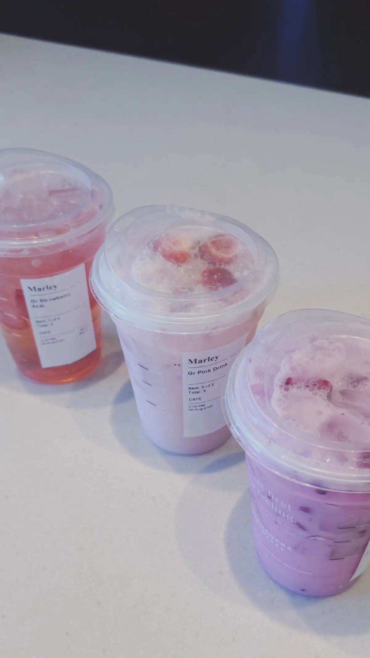pinkity drinkity #starbucks #pink #makeup #girly
