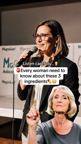 Listen carefully ladies‼️ #womenshealth #magnesium 
