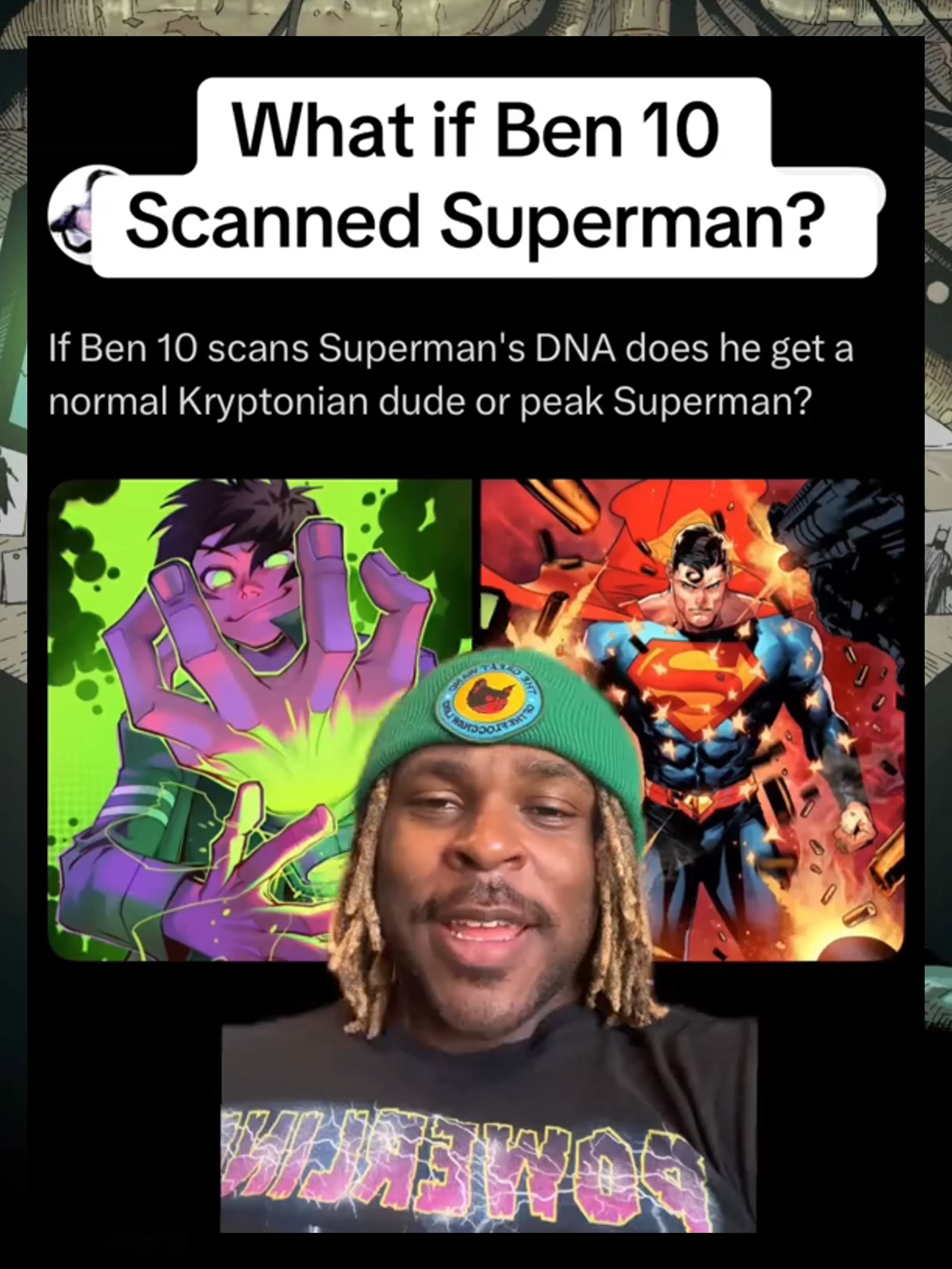 Ben 10 cannot clone Superman. #superman #ben10 #dc #comics #fyp #batman #cartoonnetwork