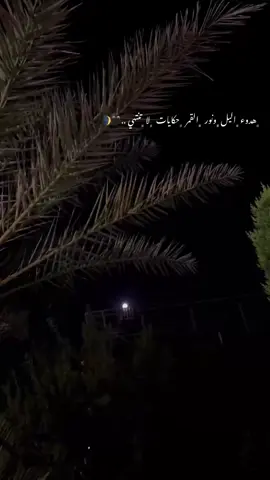 ﮼هدوء ﮼اليل ﮼ونور  ﮼القمر  ﮼حكايات  ﮼لا ﮼تنتهي ..🖤🌒