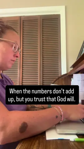 I’m in a season where I’m budgeting both money and mental energy. Where faith isn’t just something I talk about — it’s something I have to lean on every single day. I’ve learned that when I put it in His hands, it doesn’t always get easier… but I get stronger. He has met me right where I am — not always with more but enough.  And that’s something money can’t buy. If you are walking this stressful road too — you are not alone. #ITrustInGod #myjesus #struggling #FaithOverFear #foryoupage 