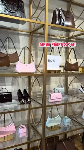 NEW COLLECTION DROPPED ‼️  shop our new Emerson Collection    Come in store or text to shop !! 551 439 2528 / 917 890 0669 #teamtory #toryburch #fypシ #fashion #creatorsearchinsights #toryburchbag #shopping 